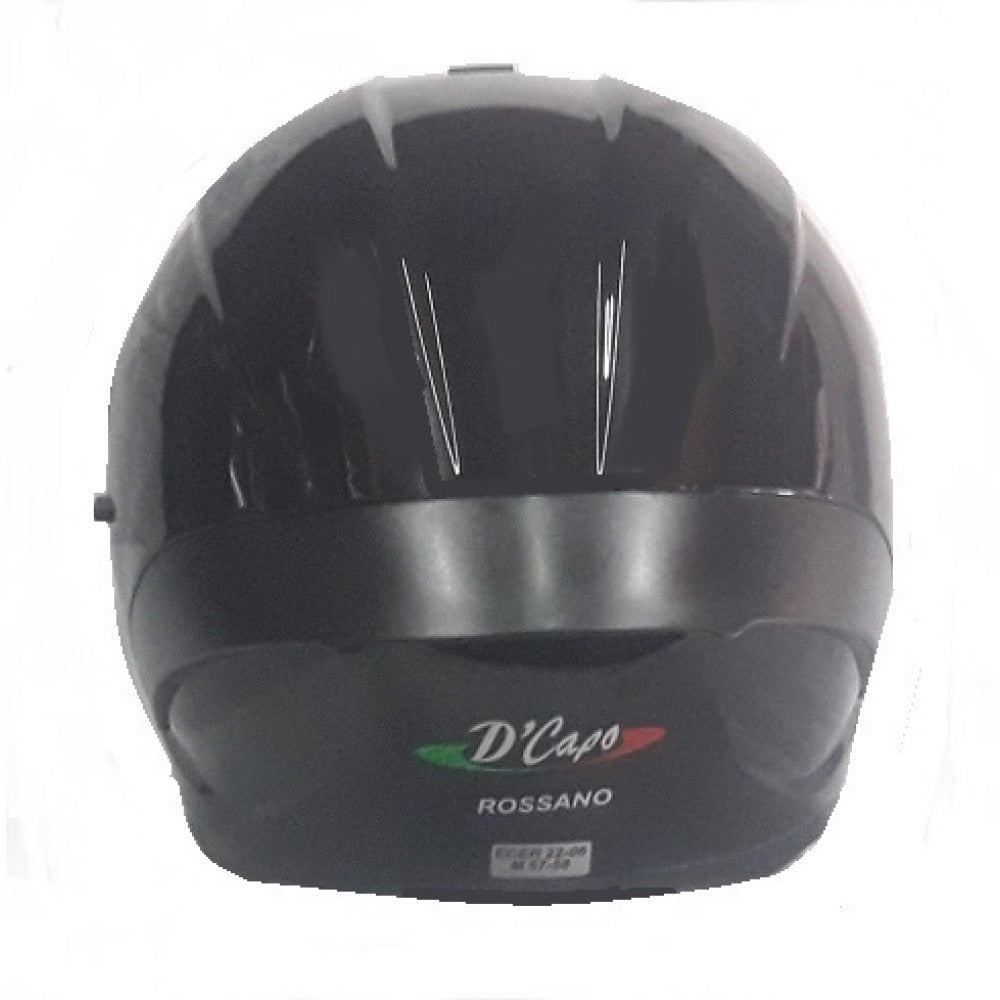 Κράνος D'CAPO full face Rossano SV black gloss