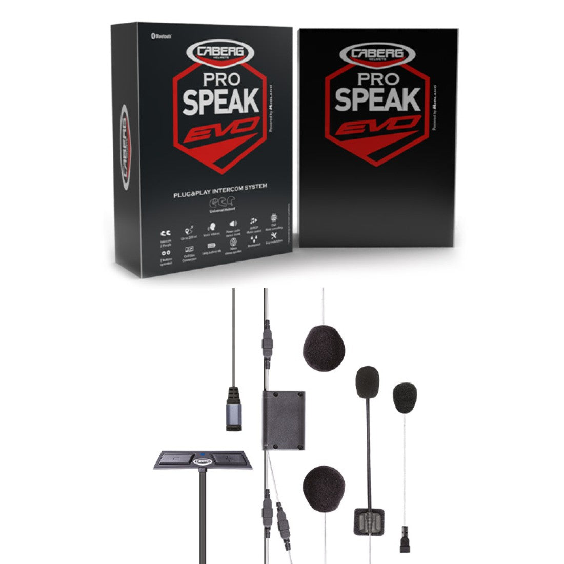 Caberg A9235-Pro Ενδοεπικοινωνία Bluetooth Pro Speak Evo